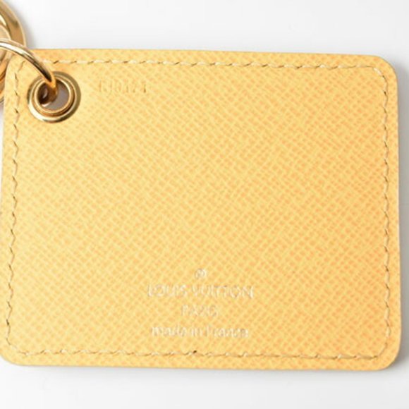 LOUIS VUITTON Keyring Keychain Bag Charm Balloon Motif Damier Azur - Picture 4 of 5